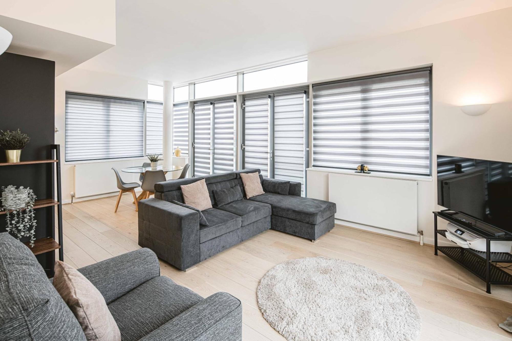 Beautiful Penthouse Apartment With Private Terrace In Greenwich Peninsula Londres Exterior foto